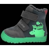 Kép 2/8 - Melegbéléses, valódi bőr D.D.step kisfiú gyerekcipő, fluoreszkáló talppal
