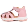 Kép 2/7 - Könnyű, valódi bőr, zárt orrú, pink D.D.step kislány szandál