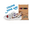 Kép 9/10 - D.D. step "Colour Your Way" barefoot vászoncipő + 8 db-os filctollkészlet