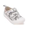 Kép 2/10 - D.D. step "Colour Your Way" halas vászoncipő + 8 db-os filctollkészlet