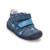 Kép 3/8 - D.D. Step sötétkék dinós barefoot kisfiú cipő