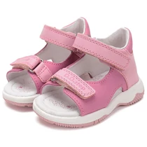 Könnyű, valódi bőr pink D.D.step gyerekszandál