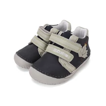 Step sötétkék leveles barefoot kisfiú cipő