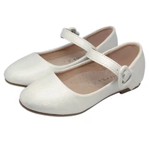 Alkalmi csillogós kislánycipő tépőzárral