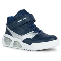 Minőségi, könnyű, "lélegző" Geox gyerekcipő, villogó ledekkel