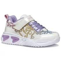 Sportos, könnyű Geox gyerekcipő, villogó leddel "Assister girl"