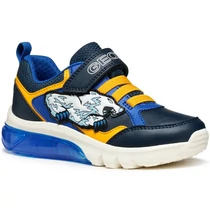 Minőségi, "lélegző" Geox Ciberdron Junior gyerekcipő, villogó ledekkel