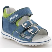 Prémium minőségű, világoskék bőr Primigi gyerekszandál