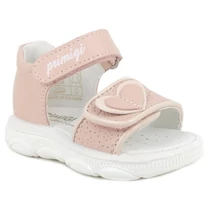 Minőségi, pink-bézs bőr Primigi gyerekszandál