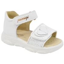 Minőségi, fehér bőr Primigi gyerekszandál