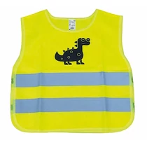 Dinós UV láthatósági gyerekmellény