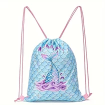 Sellő mintás gyerek tornazsák