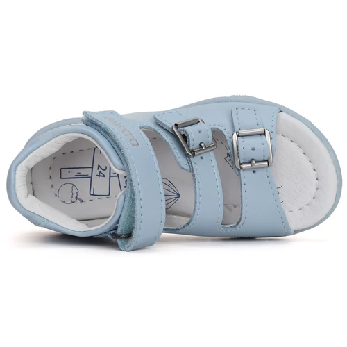 Könnyű, valódi bőr D.D.step gyerekszandál