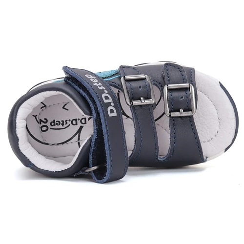 Könnyű, valódi bőr D.D.step gyerekszandál