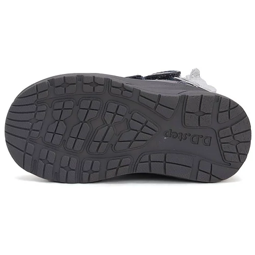 Vízálló, fedettbőr D.D.step gyerekcipő, villogó ledekkel