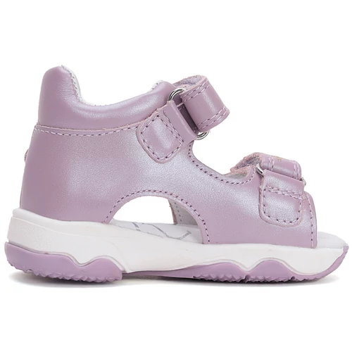 Könnyű, valódi bőr D.D.step gyerekszandál, oldalán villogó LED