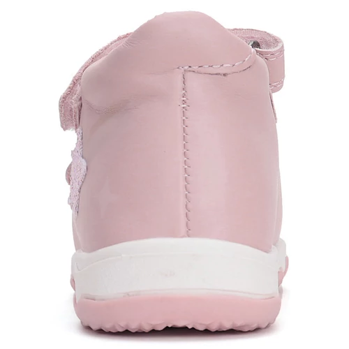 Könnyű, valódi bőr D.D.step gyerekszandál, színváltós mintával