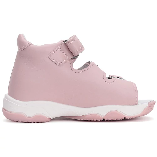 Könnyű, valódi bőr D.D.step gyerekszandál, színváltós mintával