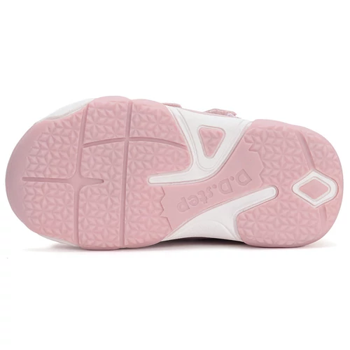 Könnyű, valódi bőr D.D.step gyerekszandál, színváltós mintával