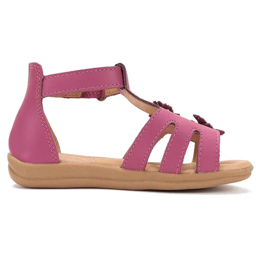 Valódi bőr, pink D.D.step kislány szandál