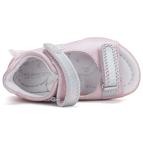 Könnyű, valódi bőr D.D.step gyerekszandál