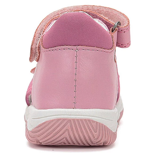 Könnyű, valódi bőr pink D.D.step gyerekszandál