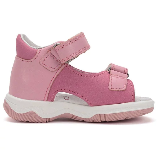 Könnyű, valódi bőr pink D.D.step gyerekszandál