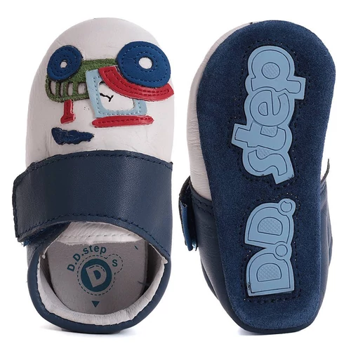 Pihe-puha, valódi bőr, D.D.Step kocsicipő