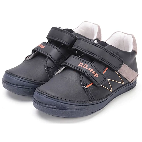Tépőzáras, valódi bőr D.D.step gyerekcipő