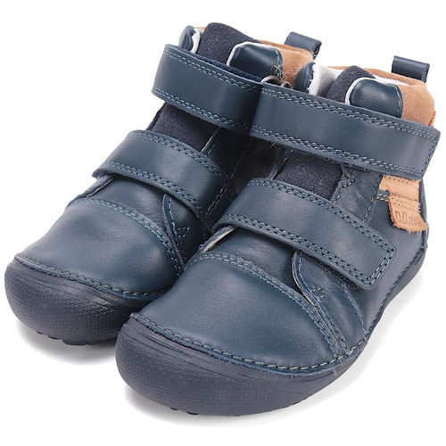 "Mezítlábas", valódi bőr D.D.step kisfiú bokacipő