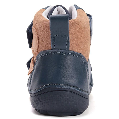 "Mezítlábas", valódi bőr D.D.step kisfiú bokacipő