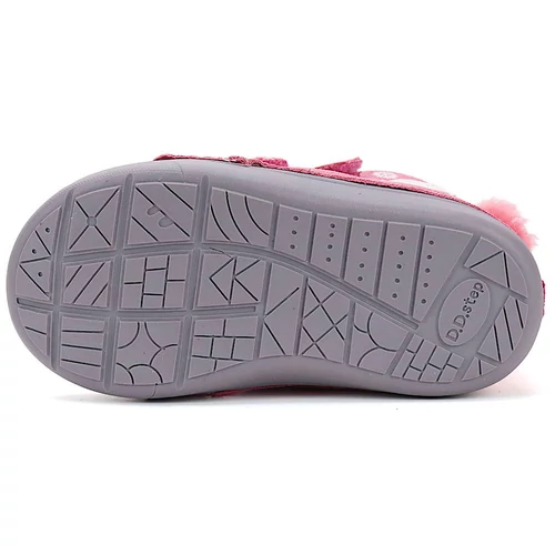 Melegbéléses, valódi bőr D.D.step kislány bokacipő, az első lépésekhez