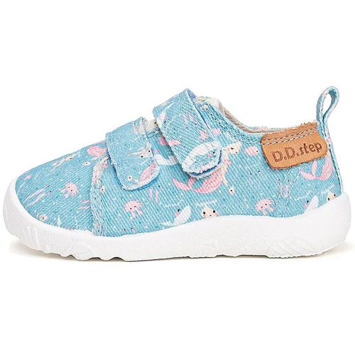 "Mezítlábas" D.D.step vászoncipő, "lélegző" talpon