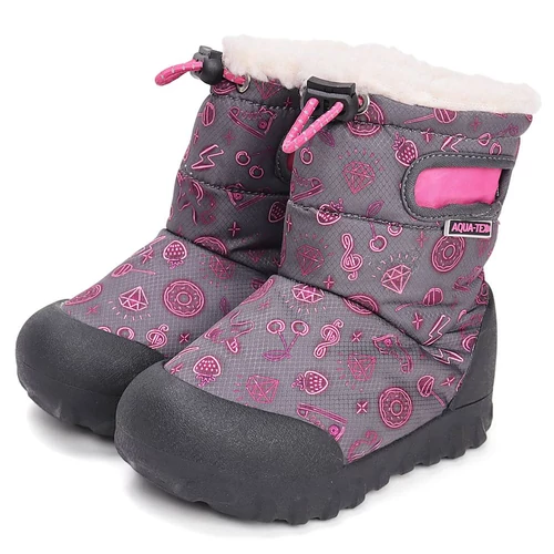 Vízálló, extra könnyű  D.D.step kislány gyerekcsizma