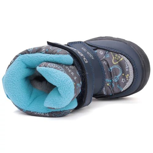 Vízálló, extra könnyű  D.D.step kisfiú gyerekcsizma