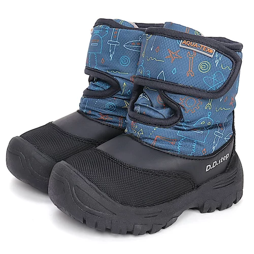 Vízálló, extra könnyű  D.D.step kisfiú gyerekcsizma