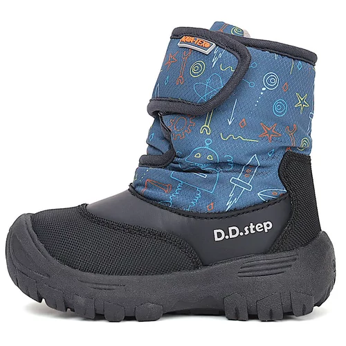 Vízálló, extra könnyű  D.D.step kisfiú gyerekcsizma