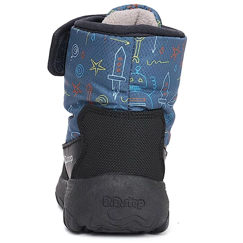 Vízálló, extra könnyű  D.D.step kisfiú gyerekcsizma