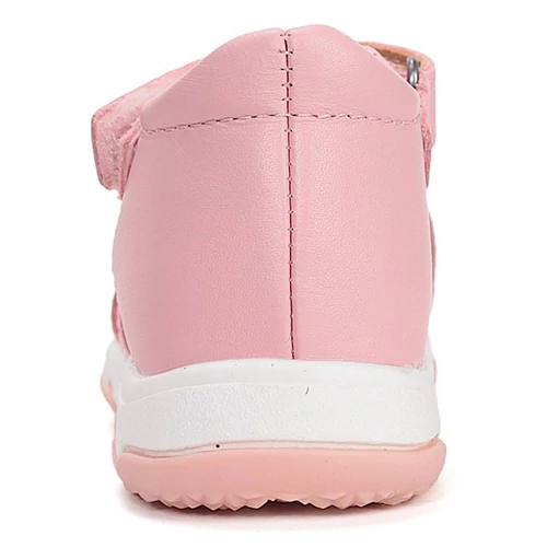 Könnyű, valódi bőr, zárt orrú, pink D.D.step kislány szandál