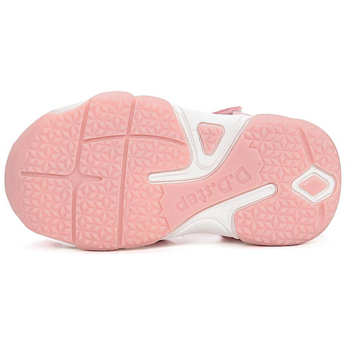 Könnyű, valódi bőr, zárt orrú, pink D.D.step kislány szandál