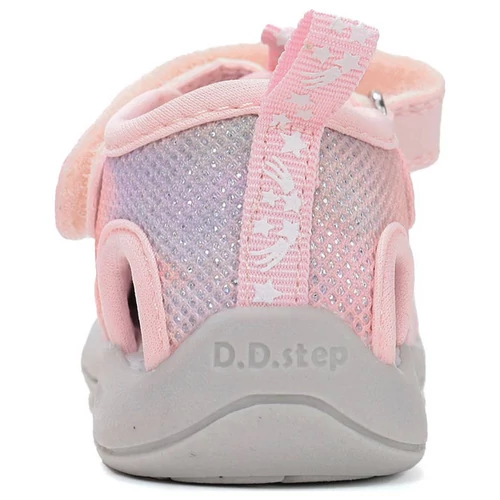 D.D.Step kislány szandál – gyorsan száradó, zárt orrú, pink