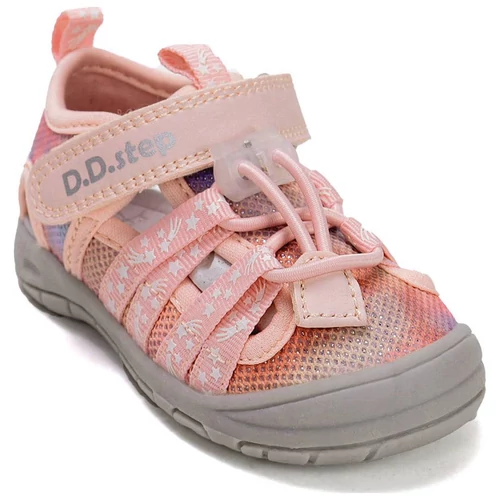 D.D.Step kislány szandál – gyorsan száradó, zárt orrú, pink