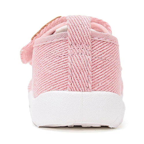 D.D.Step barefoot kislány vászoncipő – mezítlábas, zero drop talppal, rózsaszín
