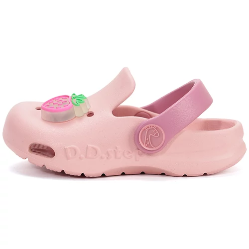Könnyű, D.D.step gyerekpapucs, villogó led fényű eper rátéttel