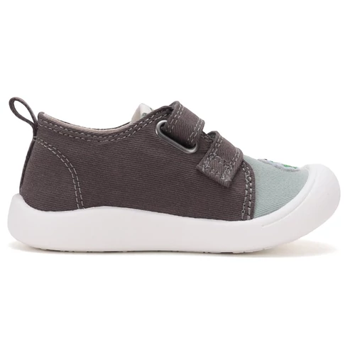 D.D. Step barna, békás vászoncipő