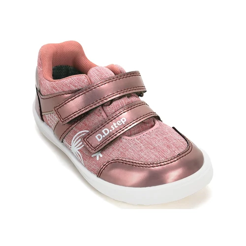 D.D.step rózsaszín Aqua-Tex barefoot gyerekcipő