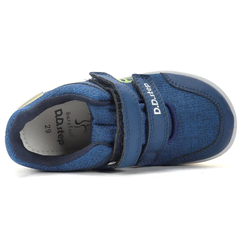 D.D.step kék Aqua-Tex barefoot gyerekcipő