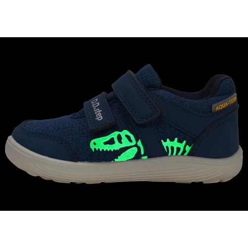 D.D.step kék Aqua-Tex barefoot gyerekcipő