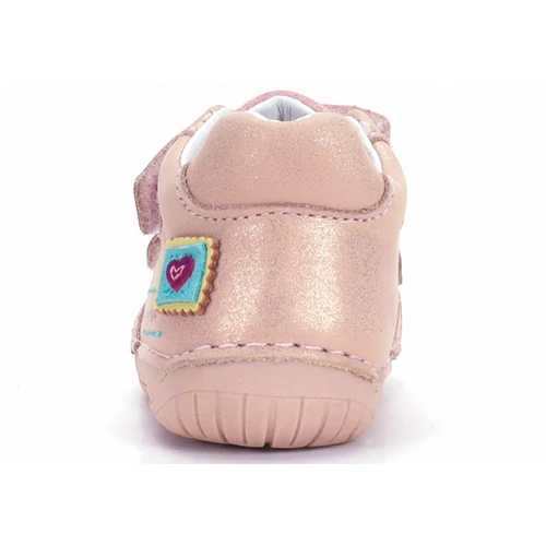 D.D. Step rózsaszín madárkás barefoot kislány cipő