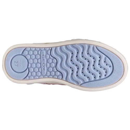 Minőségi, sportos, "lélegző" Geox gyerekcipő, villogó ledekkel